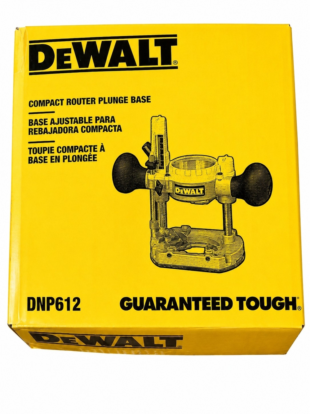 DEWALT Yellow Compact Router Plunge Base (DNP612)